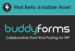 BuddyForms – First Beta Available