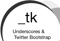Say hello to the new WordPress starter theme _tk