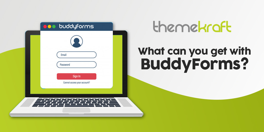What can you get with BuddyForms?