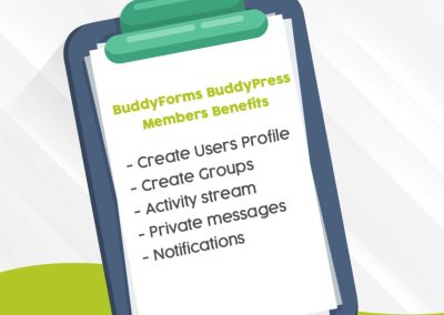 BuddyForms BuddyPress Members Benefits