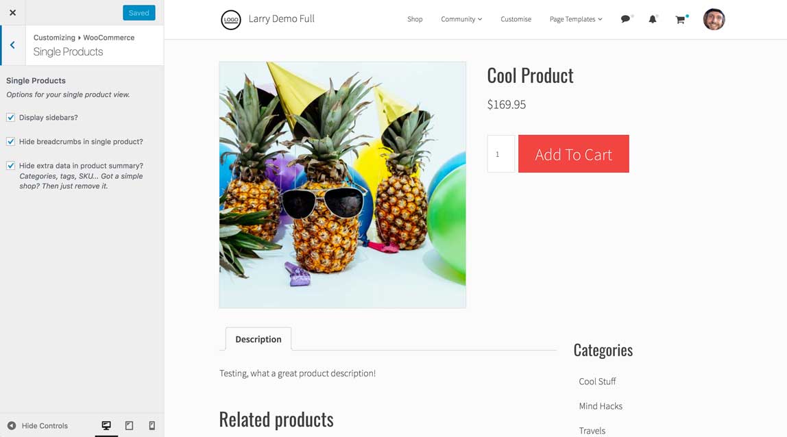 WooCommerce - Product View